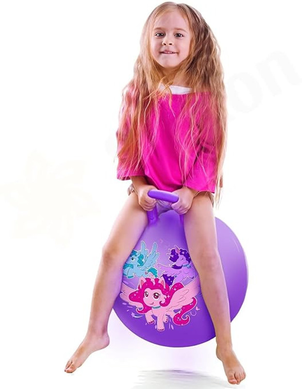 TOYXIITY MALL Rubber Bouncing Ball for Toys Hopper Jump Ball Inflatable Hoppers & Bouncer Inflatable Ball(Multicolor)