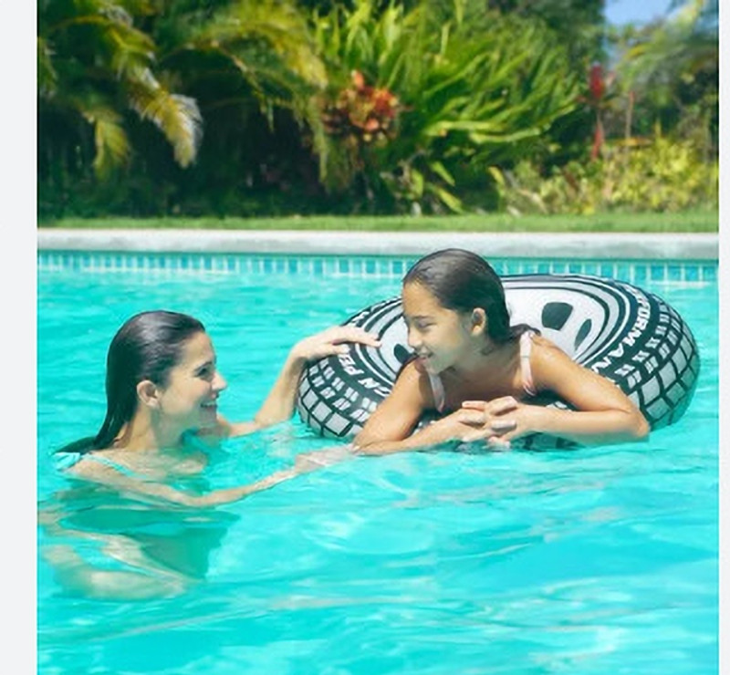 KindreTales Inner Tube,Multipurpose Wheelbarrow Tires Small Inner Tube Inflatable Swimming Safety Tube(Black)