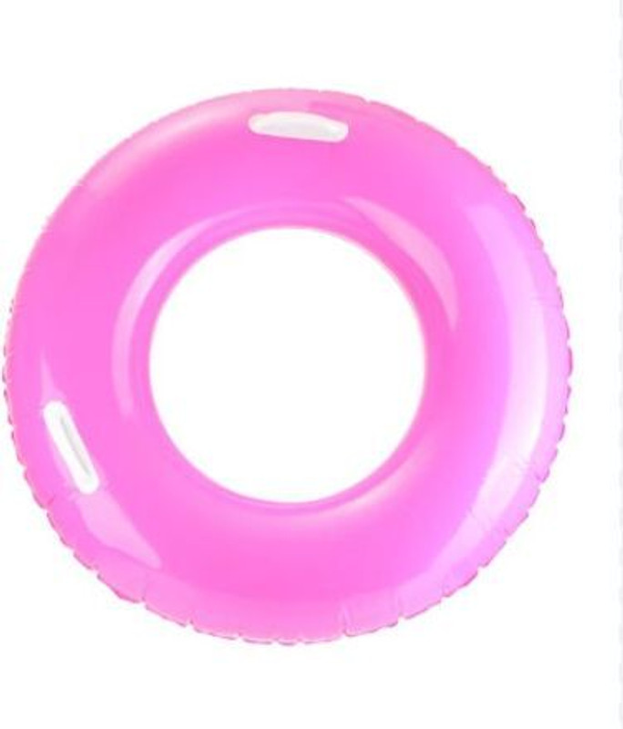 KinderTales Summer Swimming Pool Hi (IND*9806)-Gloss Tubes with Heavy Duty Handles Inflatable Swimming Safety Tube(Multicolor)