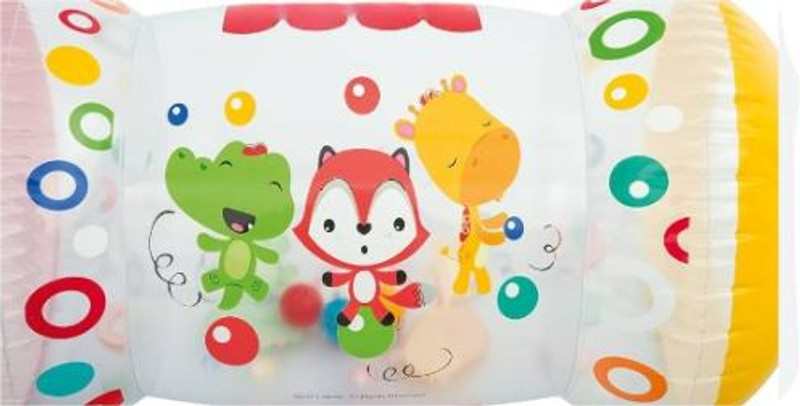 KinderTales Inflatable (IND*92) Step Roller for Toddlers, 64Cm X 33Cm X 33Cm,Multicolor Inflatable Hoppers & Bouncer(Multicolor)