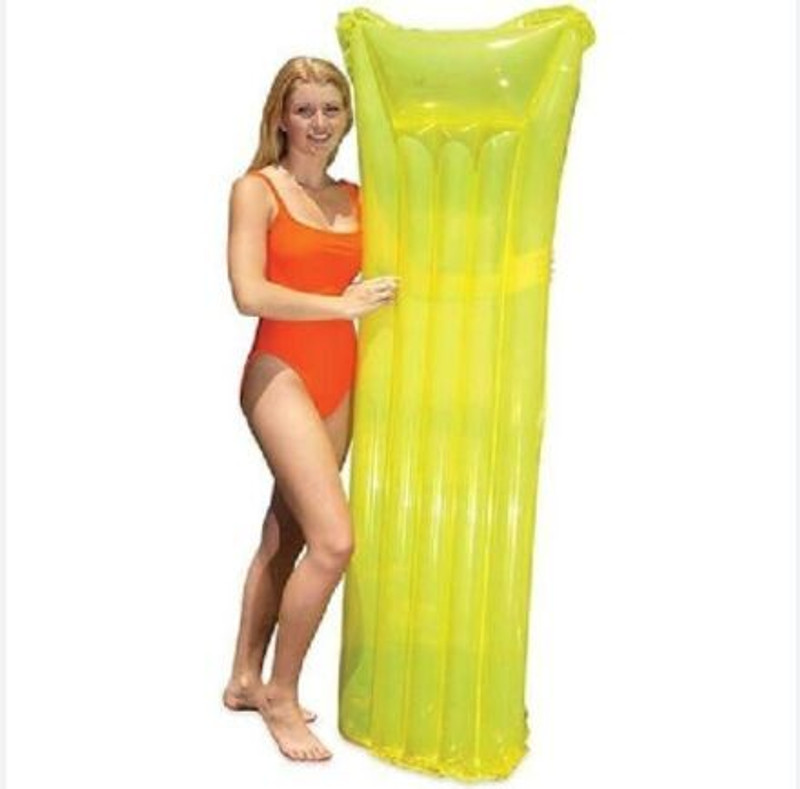 Intelligent 59703 Inflatable Swimming Pool Float (IND*5011) Mats - Inflatable Swimming Mats(Multicolor)