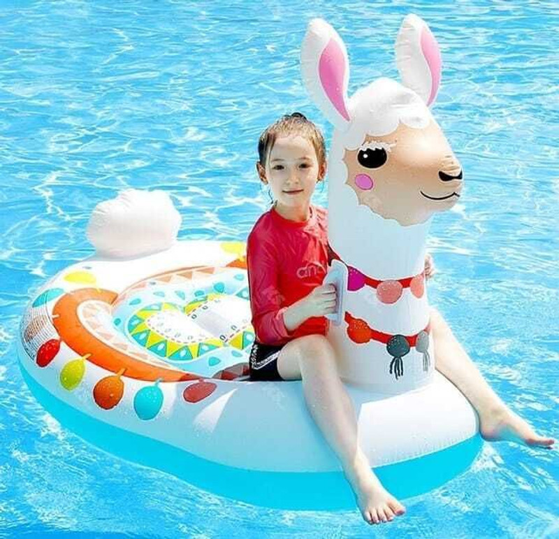 Intelligent Inflatable (IND*9803) Summer Fun Water Toys for Kids Fun, Beach Outdoor Inflatable Swimming Safety Tube(Multicolor)