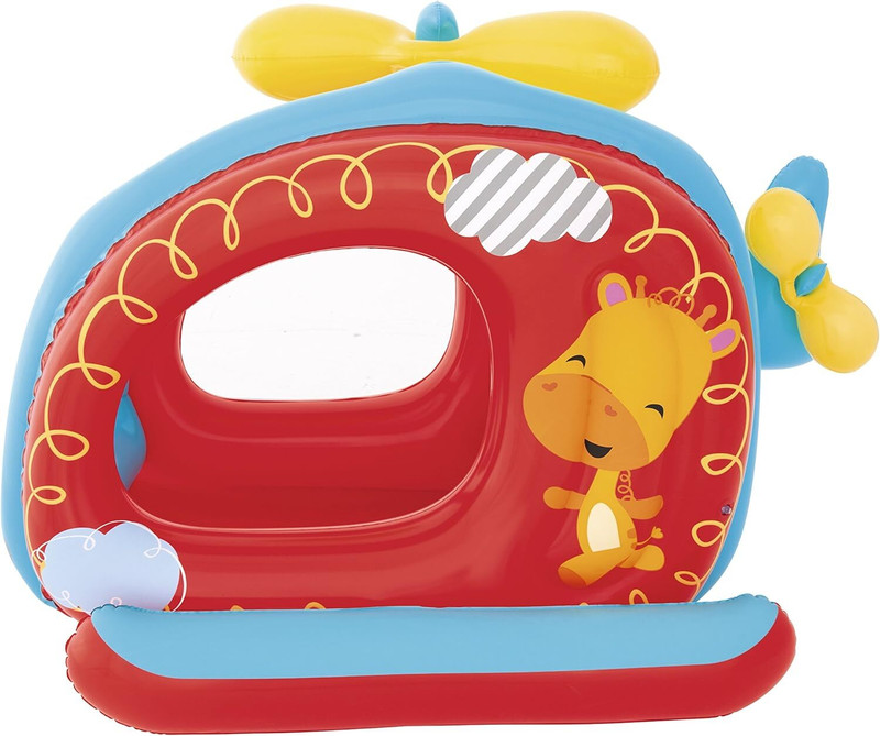 KinderTales New Design (IND*61) HELICOPTER 25 BALL PIT For Kids | Age 3 to 6 Years Inflatable Hoppers & Bouncer(Multicolor)