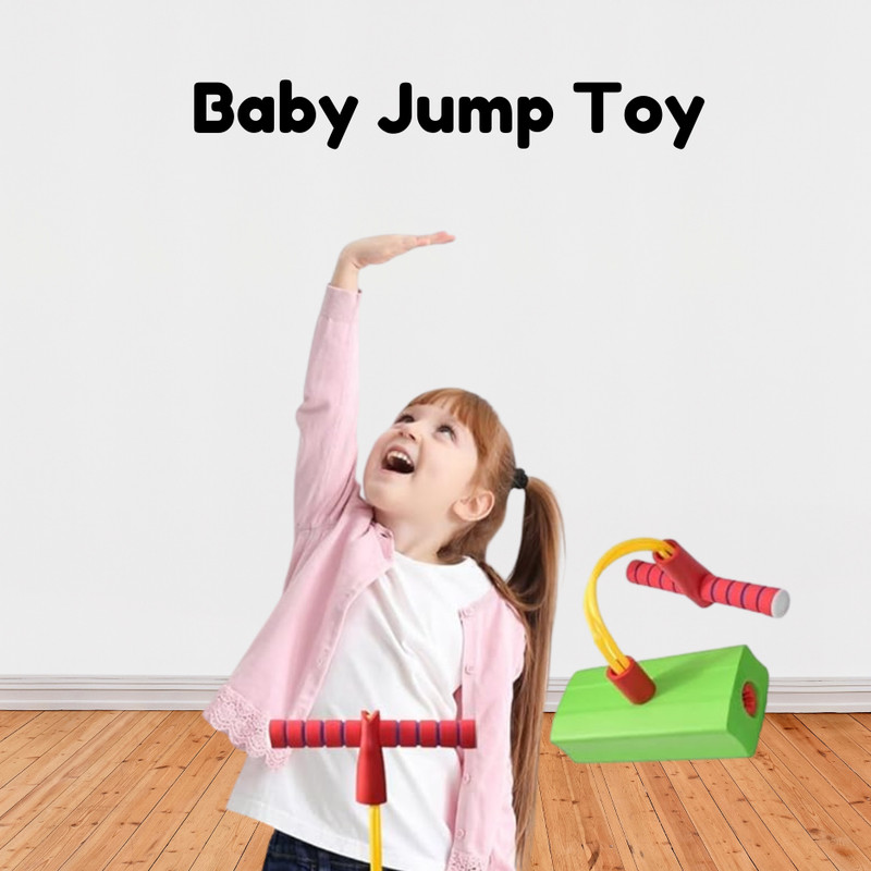 Glenston Foam Stick Jumper Kids Bouncy Toy Toddlers Fun Hopper Children Squeaks Inflatable Hoppers & Bouncer(Multicolor)
