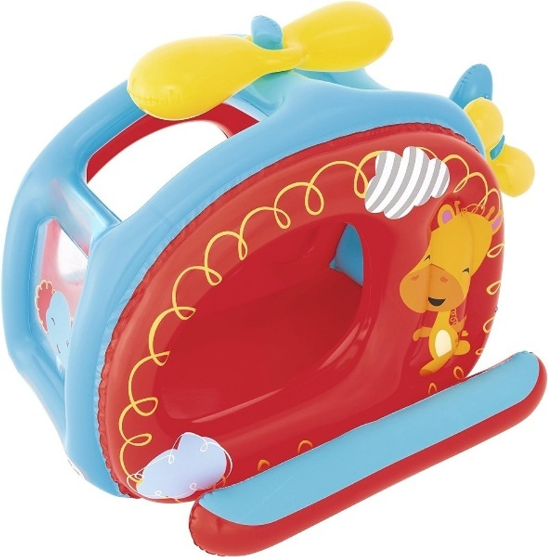 KinderTales Ball Pool Helicopter Inflatable Hoppers & Bouncer(Multicolor)