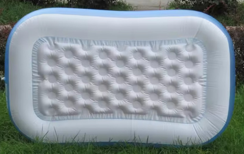 Intelligent 5ft Miniature Vinyl Inflatable (IND*9917) Rectangular Swimming Pool Inflatable Swimming Pool(Multicolor)