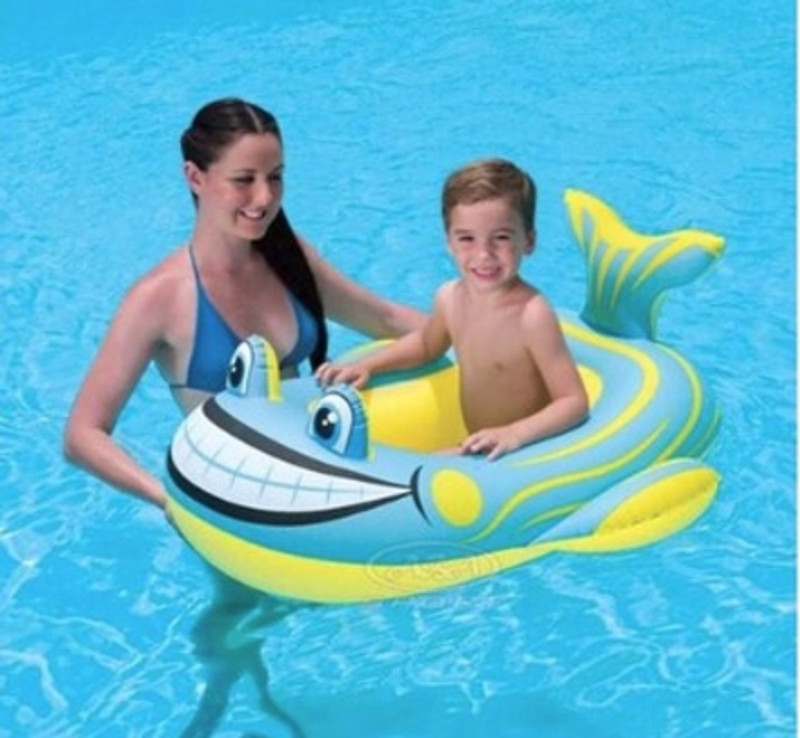 HornFlow Bestway 34085 Frog and(IND*960302) Inflatable Boat Inflatable Swimming Safety Tube(Multicolor)