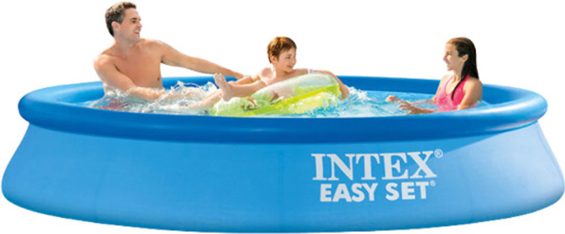 Tiny Tales (IND*44) Easy Set Pool, Multi Color (12 feet x 30 inch) With Free Pump Inflatable Swimming Pool(Multicolor)