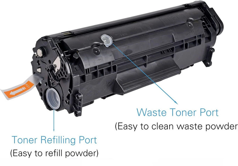 Black HP LaserJet 1020 Plus Printer Black Ink Toner