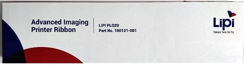 lipi PLQ 20 Ribbon Cartridge ( PACK OF 1 ) Black Ink Toner