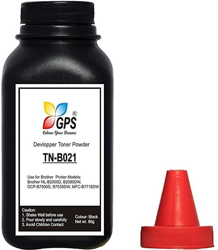 GPS Colour Your Dreams 103A / W1103A Laser Toner Powder Refilling For Comptible Neverstop Laser 1000a / 1000w / MFP 1200a / 1200w Pack Of 1 Bottle With Nozzle 50gm Each Black Ink Toner Powder