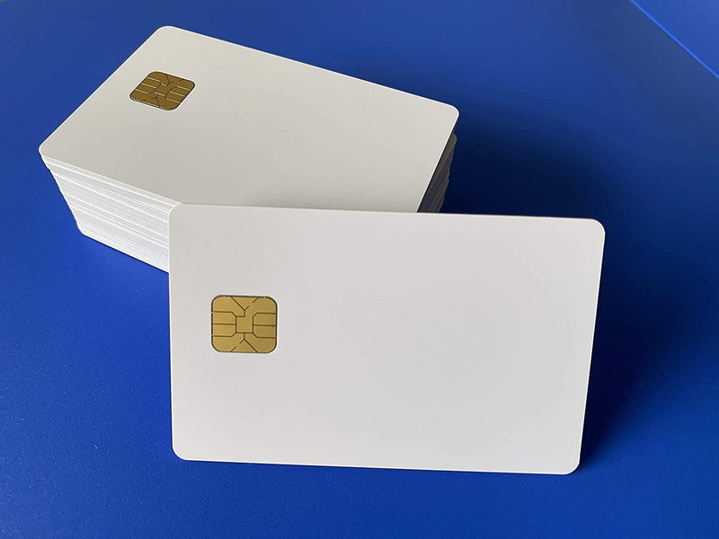 verena PVC CHIP Card SLE/ISSI 4428 Contact IC Card for for White Ink Toner