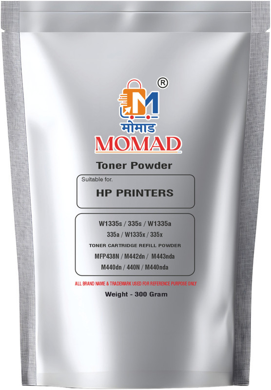 Momad 335X Toner Powder Compatible for HP Laser MFP M438, M438dn Printers (300 Gram) Black Ink Toner Powder