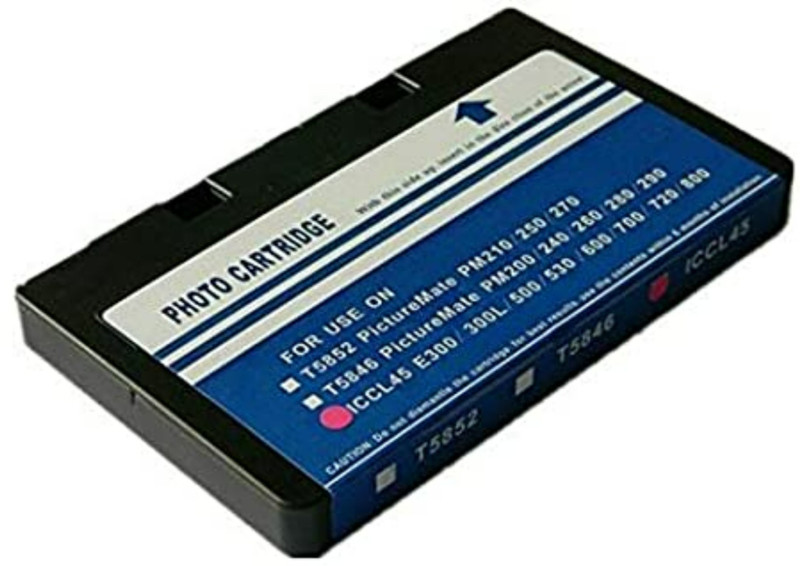 OZERDA Photo Cartridge Compatible for Use in PictureMate PM 210,235,250,270,310 Black Ink Toner