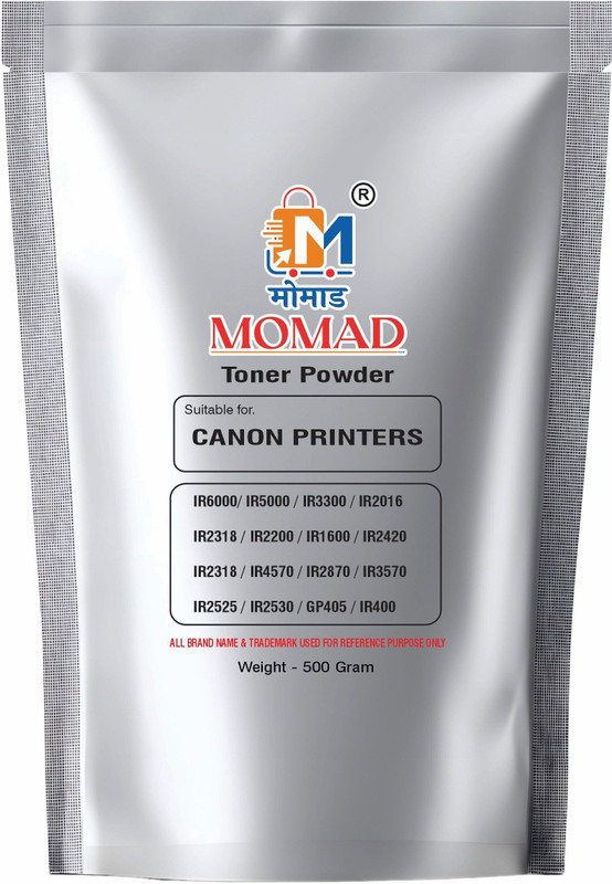 Momad Xerox Machine Toner Powder 500G FOR IR3300, 2200, 2016, 2018, 2020, 3570 Black Ink Toner Powder