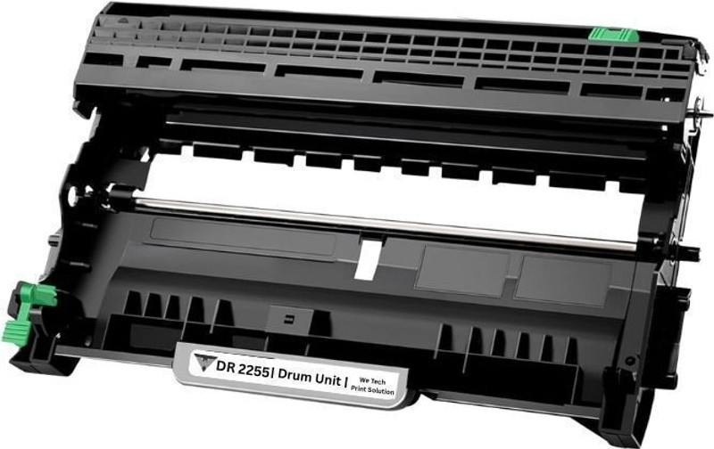 wetech DR- 2255 Drum unit Cartridge / Unit - Brother Compatible for HL 2130,2240,2250DN, DCP 7055,7060D,7065DN, 7070DW,7360N,7460DN, 7860DW Single Color Toner (Black) Single Color Black Ink Toner