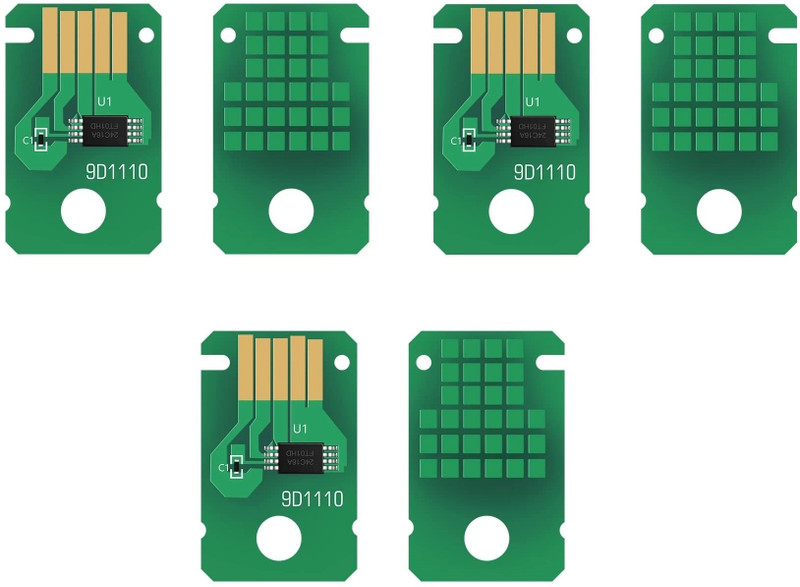 Salty MC-G02 Maintenance Box Chip Suitable for Canon Printers (Pack Of 3) Green Ink Toner