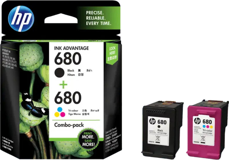 HP 805 Black + Tri Color Combo Pack Ink Cartridge