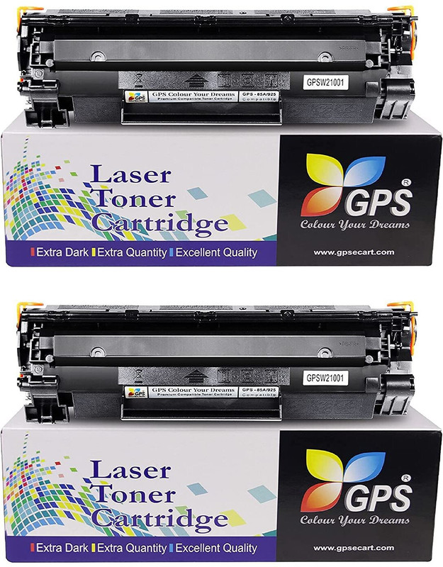 GPS Colour Your Dreams 925 Toner Cartridge Compatible for Canon LBP 6030W, 6030B, 6018B, 3010B,MF3010 ( 2 Pcs ) Black Ink Toner