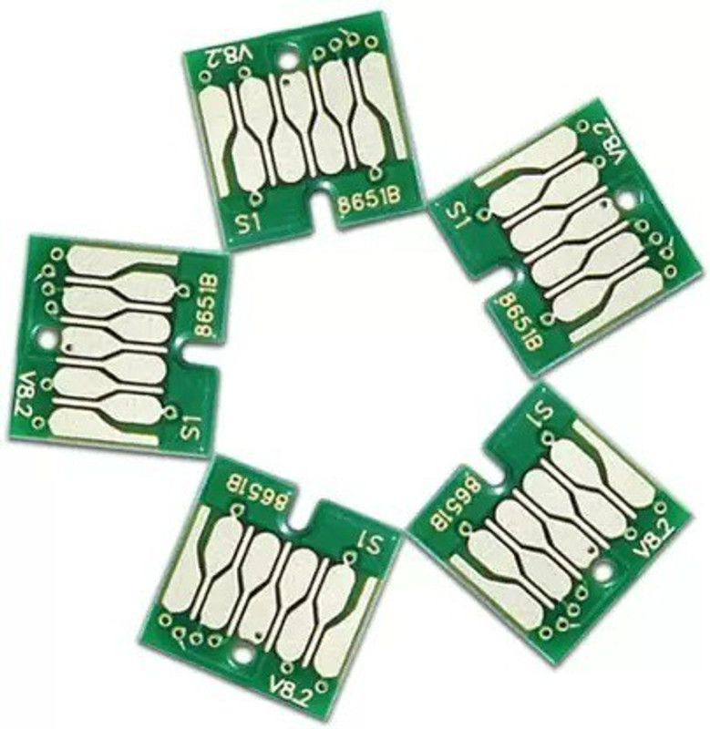 verena T372 / PM520 CHIP FOR Epson T-372/PM-520 Multi Color BOCKET ( PACK OF 5 PC ) Green Ink Toner