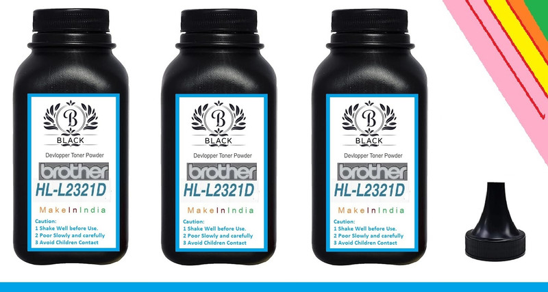 Black Brother HL-L2321D Comptible Black Ink Toner Powder