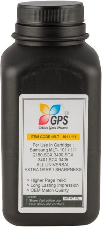 GPS Colour Your Dreams Comptible For Samsung MLT 101 / MLT 111 Toner Powder Black Ink Toner Powder