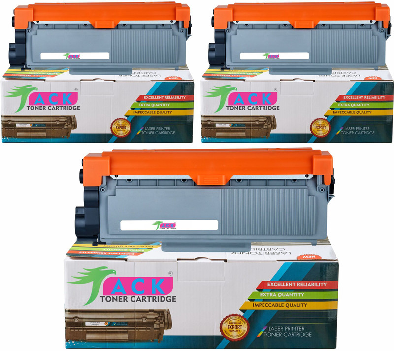 Tack TN-2365 (Set Of 3) Black Toner Cartridge Compatible for Brother HL-L2321D Black Ink Toner