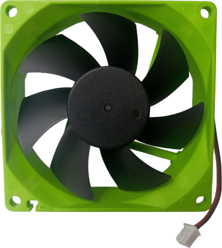 METAPOD 12V DC Cooling Fan 0.30A for SMPS & Computer Cabinet Cooling Fan Cabinet Cooler(Green)