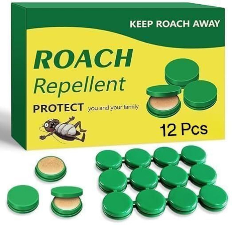 Dr.Bronner's Strong Cockroach Gel Bait Kills Roaches Fast in Kitchens & Cabinets(12 Units)
