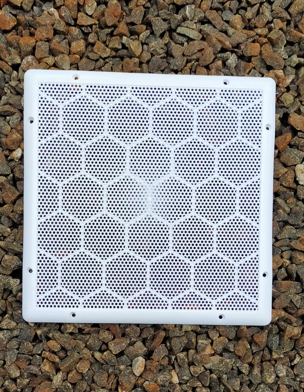 LJL Traders Exhaust Fan / Chimney Vent / Wall Air Vent Cover And Mosquito Net Insect Net