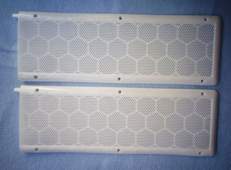 LJL Traders Mosquito Net with Dust Controller White for Wall 42x15cm(16.5x5.75 Inch) 4 Piece Insect Net