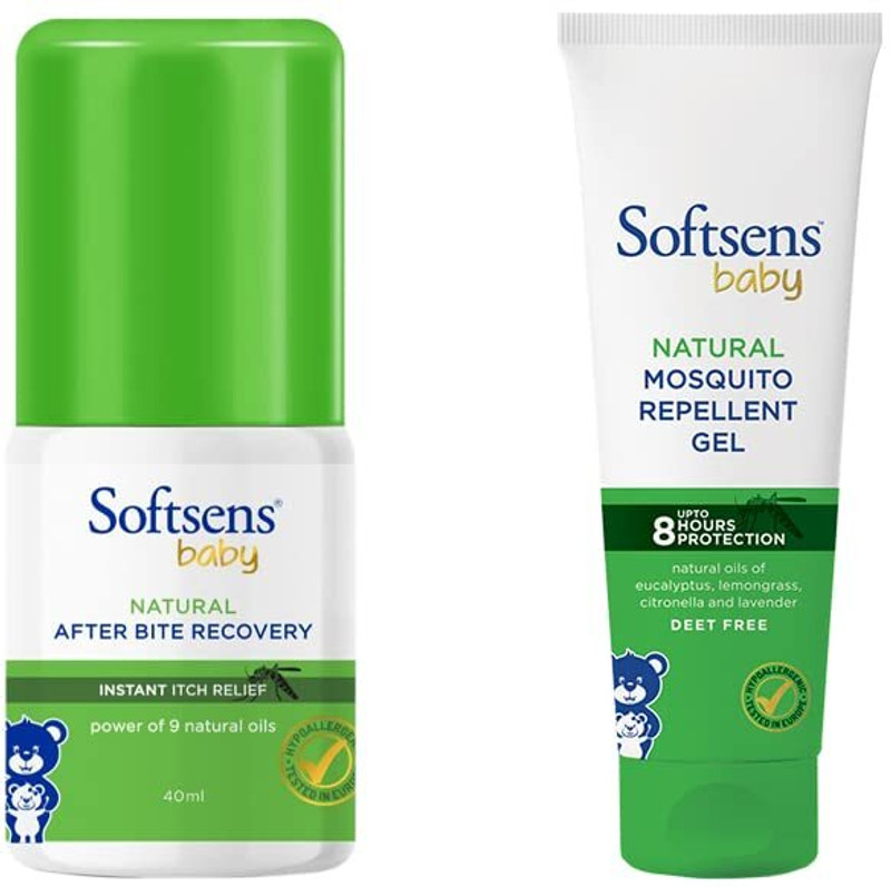 Softsens Mosquito Repellent Before & After Bite Duo(2 x 1 Units)