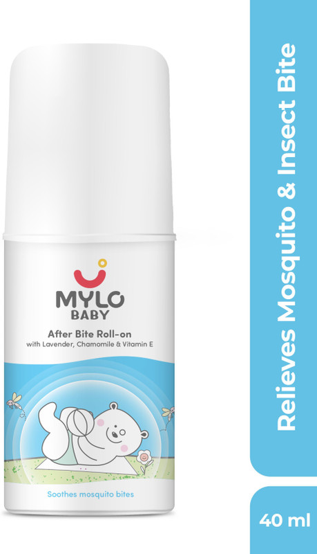 MYLO Baby After Bite Roll-On | Instant Relief from Insect Bites | Safe and Soothing(40 ml)