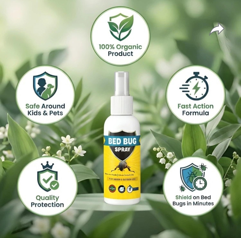rachidham Advance Formula Bed Bug Spray 100ml(100 ml)