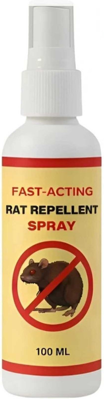 Klencare Fast Acting Rat Repellent Spray Easy to Use Indoor Pest Control Spray(100 ml)
