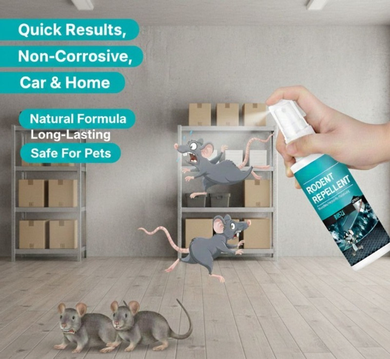 EYS Rodent Repellent Spray for Car Engine & Home Anti Rat Spray(120 ml)