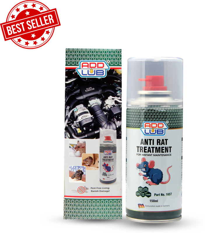 ADDLUB Rat Buster Spray | Rat Repellent Spray for Cars | Anti Rat Treatment(150 ml)
