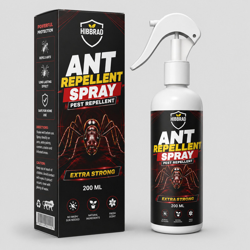 HIBBARD Ant Repellent Spray for Home & Kitchen(200 ml)