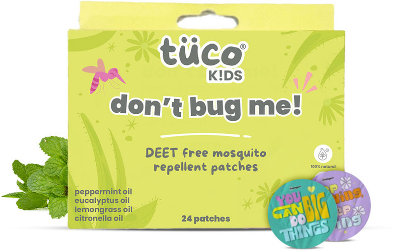 TuCo Intelligent Don't Bug Me- Mosquito Repellent Patches(12 x 1 Patches)