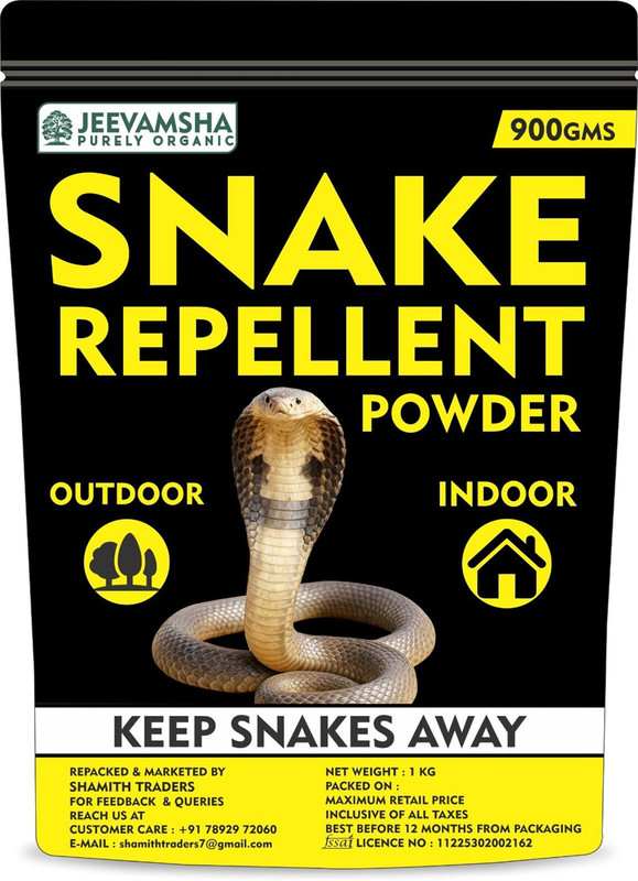 Organic One Snake Repellent Powder Most Powerful Instantly Effective With long Duration(900 g)
