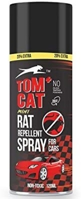 TOM CAT SHADOW Rat Repellent | Highly Effective | Leak Free | Mouse Repellent(120 ml)