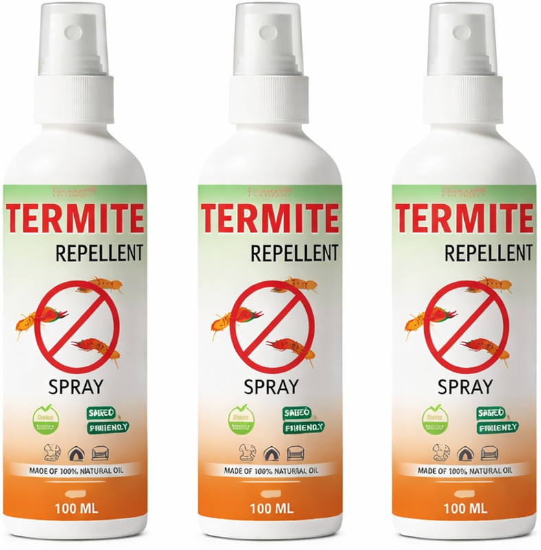 EYS Effective Termite killer spray Eco Friendly Long-Lasting Protection Solution(3 x 100 ml)