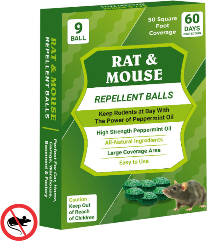 PestRepel Professional Insect Repeller Rat Killer for Pest Control(9 Units)