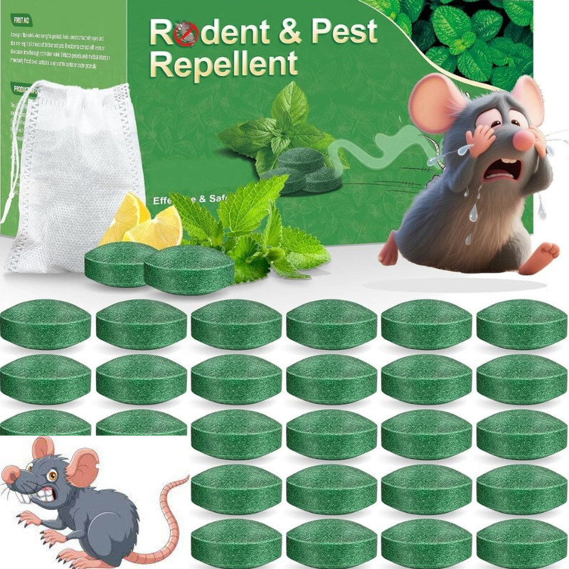 Dr.PestGo Rat Killer Balls – Natural Strong Odor for Home(8 Units)