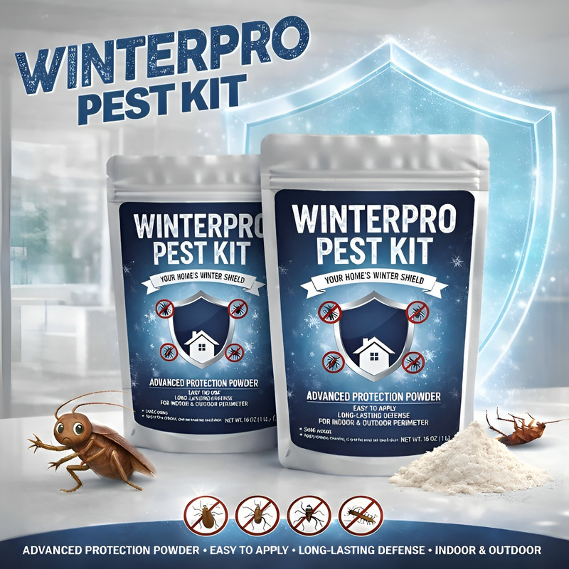 A D SOLANKI WinterPro Pest Control Powder Kit| Indoor & Outdoor Pest Killer | Ant, Cockroach(2 x 100 ml)
