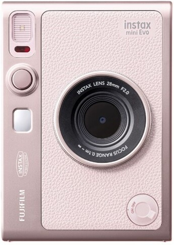 FUJIFILM Hybrid Mini evo premium edition Instant Camera(Pink)
