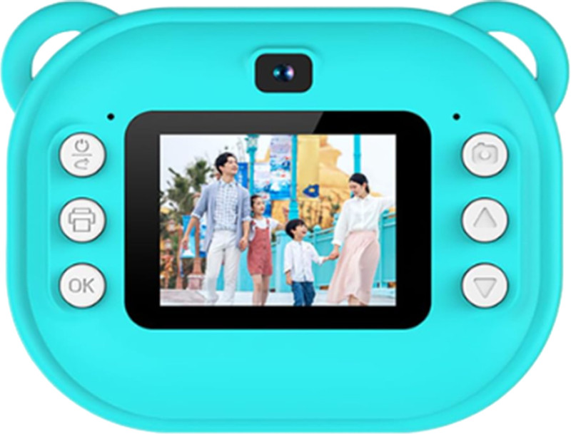 SKOG Premium Instant Print Camera for Kids, Christmas Birthday Gifts for Girls Boys, Instant Camera(Green)