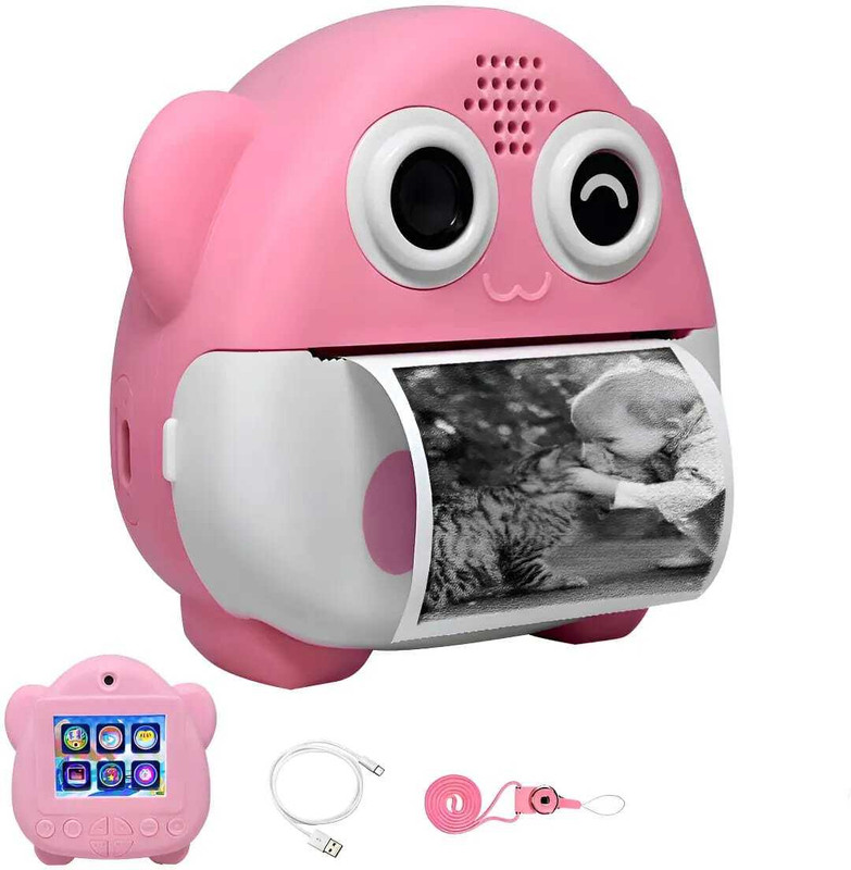 kayjoy Digital Kids Instant Camera Digital Mini Toy | Photo Video Recording | Educational Fun Instant Camera(Multicolor)