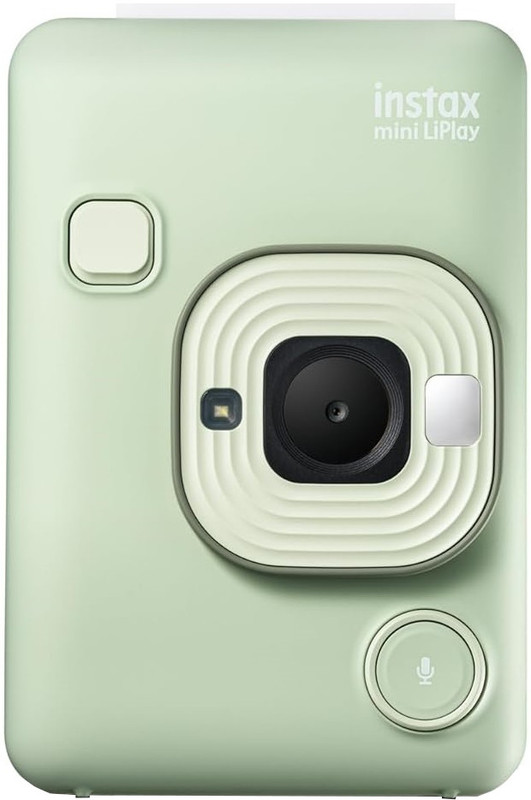 FUJIFILM Instax Mini LiPlay Hybrid Instant Camera(Green)