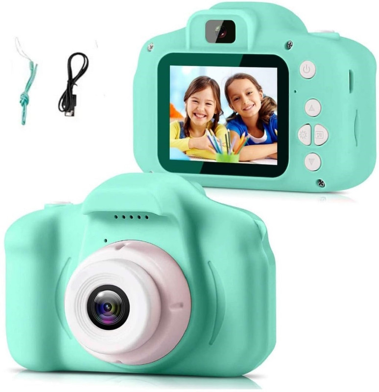 Zuigo Childran Digital Camera HD Photo & Video Recording, USB Rechargeable- Digital Childran cemera Instant Camera(Green)